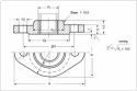 DIN2561 Oval Plain Threaded Flange PN6 and PN10