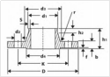 DIN 2635 Welding Neck Flange PN40