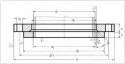 DIN 2653 Loose Flange And Ring For Welding PN10