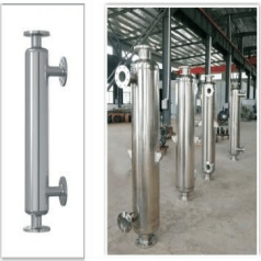 Spiral wound tubular heat exchanger