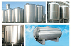 Stainless steel non-standard storage tank