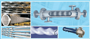 Spiral flat tube heat exchanger