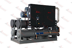 100 Ton Water Cooled Semi-Screw Industrial Chiller Designed Specifically For Plastic Injection Indus