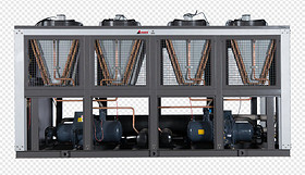 100Ton/HP Cooling Capacity Customizable Air Cooled Screw Chiller PLC Control System