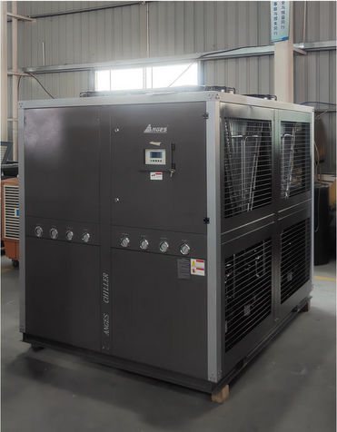 50Ton Air Cooled Water Chiller Glycol Chiller with Four Scroll Compressors Industrial Water Chiller 