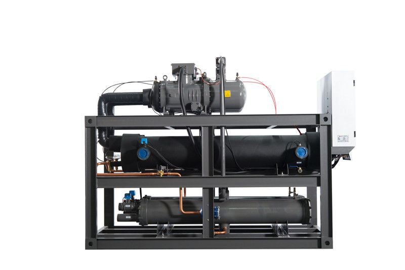 100HP Screw Type Water Cooled Chiller CE ISO9001 Water Cooled Liquid Chiller