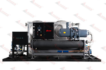 220-480V Variable Speed Screw Chiller With Air Cooled And Water Cooled Mode