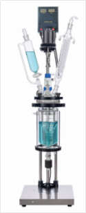 Jacketed glass reactor series