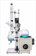 Pilot stage rotary evaporator series