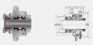 Mechanical seal SR4  