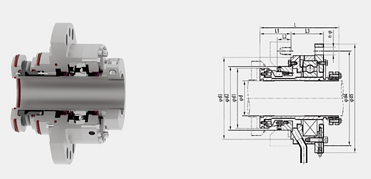 Mechanical seal SR4