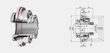 Mechanical seal HMR