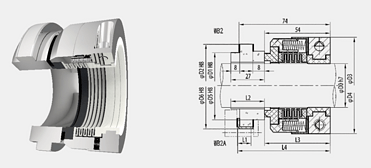 Mechanical seal WB2