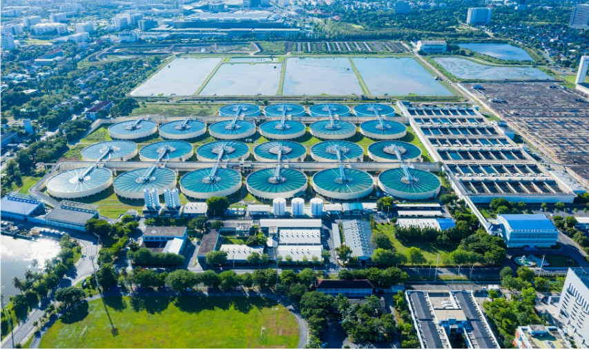 Drinking water/industrial wastewater treatment