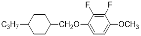 2,3-difluoro-1-methoxy-4-((4-propylcyclohexyl)methoxy)benzene