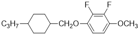 2,3-difluoro-1-methoxy-4-((4-propylcyclohexyl)methoxy)benzene