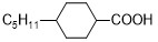 trans-4-pentylcyclohexane carboxylic acid