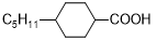 trans-4-pentylcyclohexane carboxylic acid