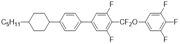4''-pentyl-4-(difluoro(3,4,5-trifluorophenoxy)methyl)-2',3,5-trifluoro-1,1': 4',1'' -Terphenyl