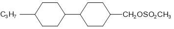 [4-(4-propylcyclohexyl)cyclohexyl]methyl methanesulfonate