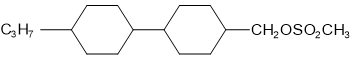 [4-(4-propylcyclohexyl)cyclohexyl]methyl methanesulfonate