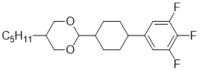 5-pentyl-2-(4-(3,4,5-trifluorophenyl)cyclohexyl)-1,3-dioxane