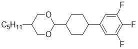 5-pentyl-2-(4-(3,4,5-trifluorophenyl)cyclohexyl)-1,3-dioxane