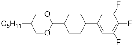 5-pentyl-2-(4-(3,4,5-trifluorophenyl)cyclohexyl)-1,3-dioxane