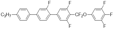4-(difluoro(3,4,5-trifluorophenoxy)methyl)-2',3,5-trifluoro-4''-butyl-1,1':4',1''-terphenyl