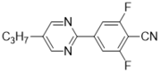 5-propyl-2-(3’,5’-difluoro-4’-cyanophenyl)pyrimidine