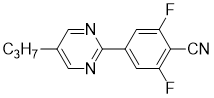 5-propyl-2-(3’,5’-difluoro-4’-cyanophenyl)pyrimidine