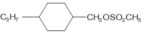 (4-propylcyclohexyl)methyl methanesulfonate