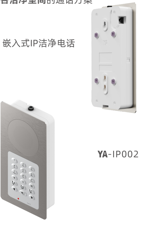 Embedded IP Clean Phone YA-IP002