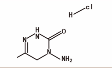 4-Amino-6-methyl-3 oxo2,3, 4,5-tetrahydro 1.2.4-triazine hydrochloride