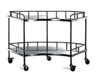 Stainless steel sector trolley