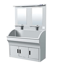 Medical hand washing sink