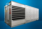 Ultra efficient fully variable frequency integrated cold station