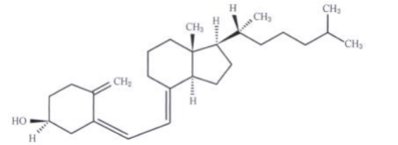 Vitamin D3 particles