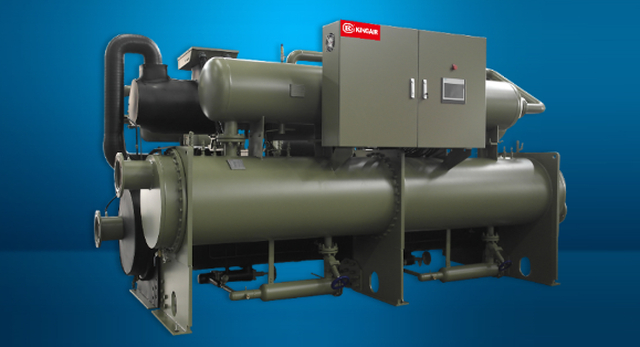 Environmentally friendly and efficient screw chiller unit