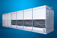 Evaporative cooling magnetic levitation variable frequency centrifugal chiller unit