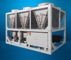 Air cooled large vortex cooling (heating) water unit