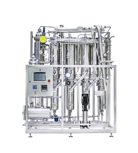 Multi effect distilled water machine