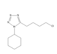 5- (4-chlorobutyl) -1-cyclohexyl-1H-tetrazolium