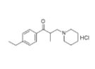 Iprisone hydrochloride (a medication used for muscle relaxation)