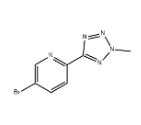 2-methyl-5- (5-bromopyridin-2-yl) tetrazolium (antibiotic phosphonazole)