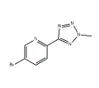 2-methyl-5- (5-bromopyridin-2-yl) tetrazolium (antibiotic phosphonazole)