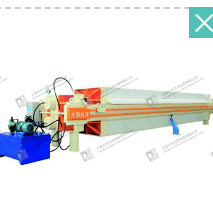 Program controlled automatic recessed filter press