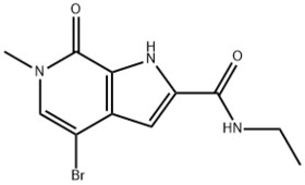 4-bromo-N-ethyl-6,7-dihydro-6-methyl-7-oxo-1H-Pyrrolo[2,3-c]pyridine-2-carboxamide