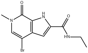 4-bromo-N-ethyl-6,7-dihydro-6-methyl-7-oxo-1H-Pyrrolo[2,3-c]pyridine-2-carboxamide