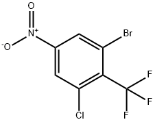 3-bromo-5-chloro-4-(trifluoromethyl)nitrobenzene